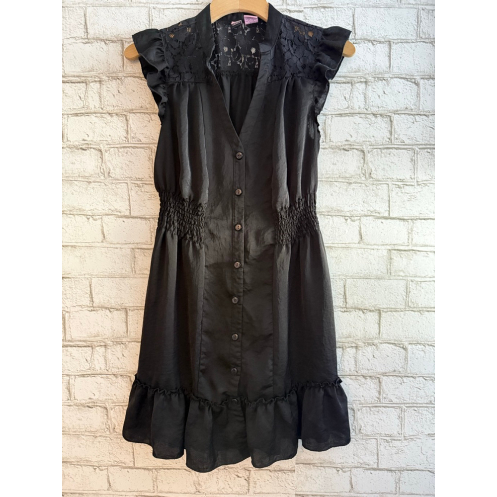 Women's Love on a Hanger Dress Size Medium Black